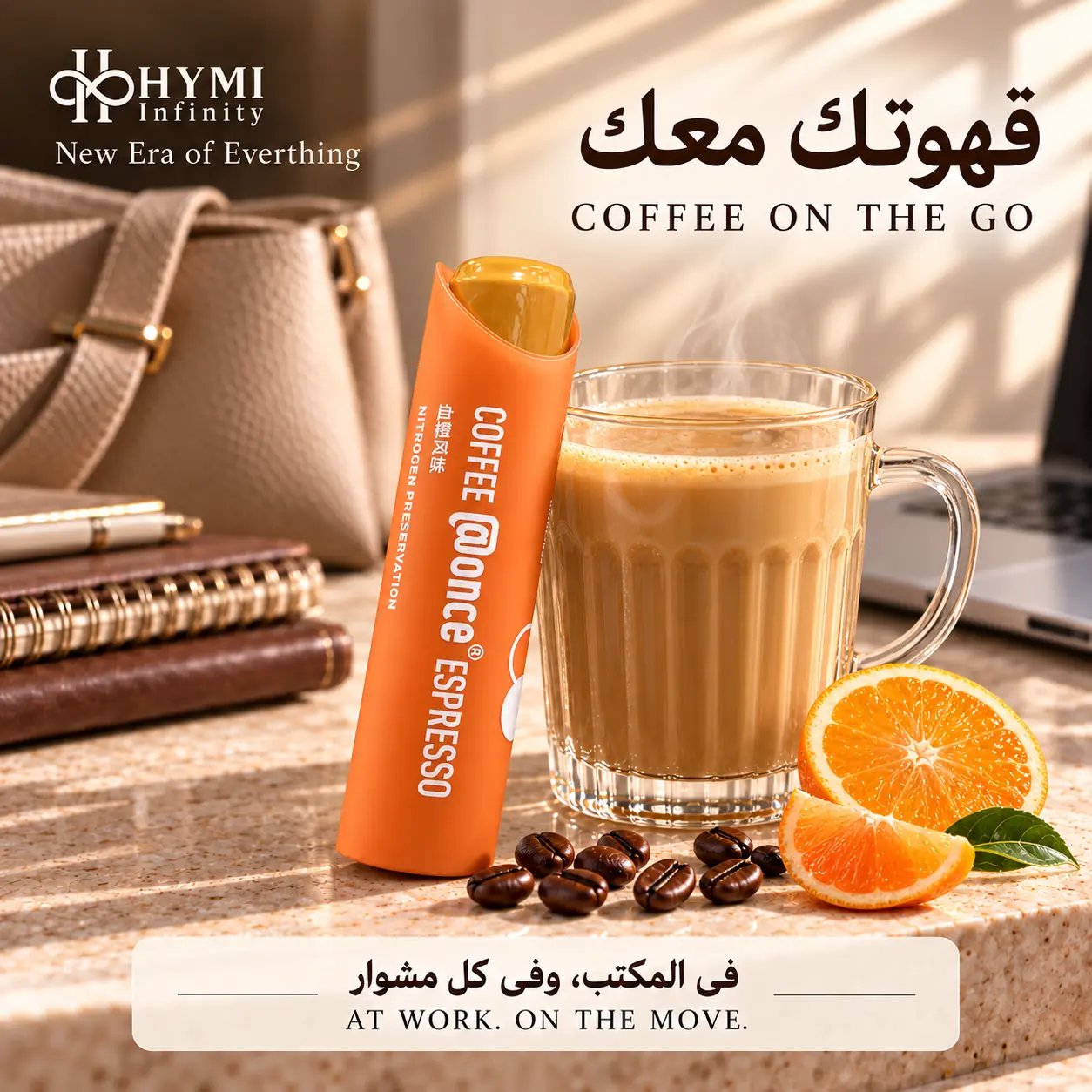 قهوة منعشة Once@ Espresso بنكهة البرتقال - الصورة 6
