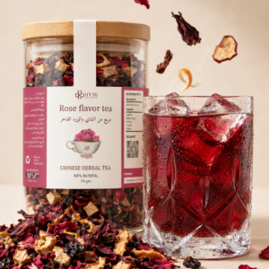 ⁦شاي أعشاب بنكهة الورد – 70 جم Rose Flavored Herbal Tea – 70g⁩ - الصورة ⁦5⁩